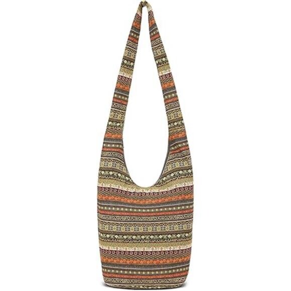 Women Shoulder Handbags Fashion canvas Hippie Crossbody Bags Bohemian Animal - Picture 7 of 7